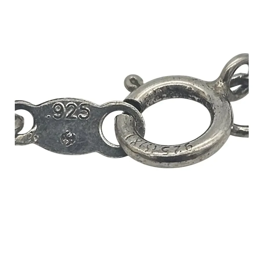 Sterling Silver Owl On The Branch Diamond Pendant with Chain Necklace - Picture 5 of 8